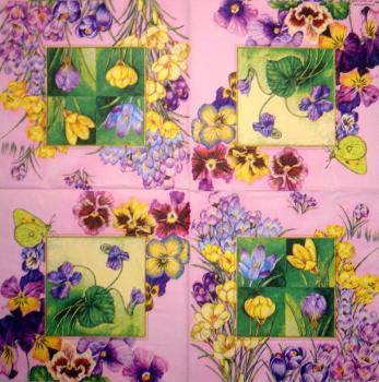 116 Narzissen - 3 lagig (rosa) - Ambiente